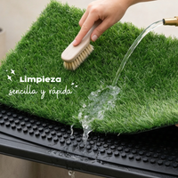 Thumbnail for Tapete Sanitario para Perros Grande 50 x 76 cm Green Carpet® | Sistema Reutilizable de 3 Niveles